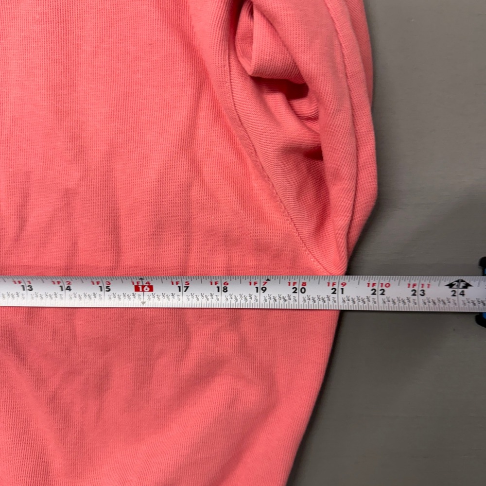 Vintage Greenbrier Sweatshirt Pink Crewneck Plaid Trim Souvenir Golf Large - Picture 5 of 6